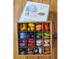 Kreidelės "Crayon Rocks" dėžutėje 64 vnt, 16 spalvų.