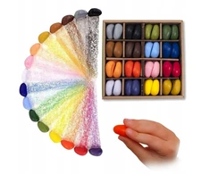 Kreidelės "Crayon Rocks" dėžutėje 64 vnt, 32 spalvos.