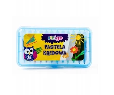Kreidinės pastelės 12 spalvų Strigo