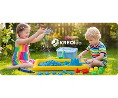 KREOleo KINETINIS SMĖLIS 1KG RINKINYS