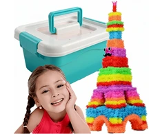 KREOleo VELCRO CAP 1000 CREATIVE Blocks SPALVINGI RUTULIAI + DAUG ELEMENTŲ. XXXL DABARTINIS RINKINYS