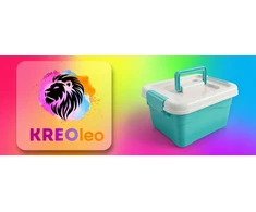 KREOleo VELCRO CAP 1000 CREATIVE Blocks SPALVINGI RUTULIAI + DAUG ELEMENTŲ. XXXL DABARTINIS RINKINYS