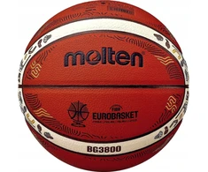 Krepšinio kamuolys Molten B7G3800-E5Z FIBA Eurobasket 2025, 7 dydis