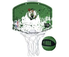 WILSON NBA TEAM MINI HOOP BOSTON CELTICS mini krepšinio lenta su kamuoliuku