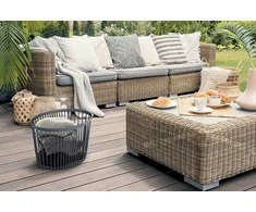 Krepšių komplektas Zanzi Basket 374x374x402mm/2vnt. antracito sp. 30/55 L