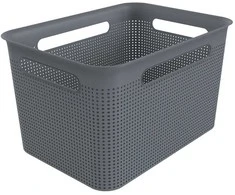 Krepšys Brisen L Rotho 36x26.2x21.1cm/16L antracito spalvos