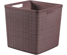 Krepšys Jute Curver H27/W27.9/ø27.9cm rudas