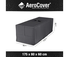 Krepšys sodo baldų pagalvėms Aero Cover 175x80xH60cm pilkas