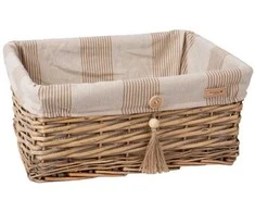 Home4You Krepšys WILLI STRIPE 40x31xH17cm