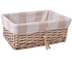 Home4You Krepšys WILLI STRIPE 43x30xH18cm