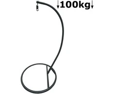 Krėslo-sūpynių stovas 105cm antracito spalvos