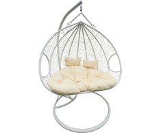 Krėslo-sūpynių stovas 120cm baltas