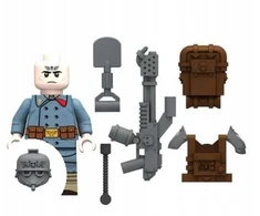 Krieg Pyro mirties korpusas su WH40K minifigūrėle blokams