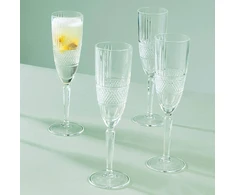 Sourcing Crystal champagne glasses RCR BRILLANTE, 6 pcs., 190 ml