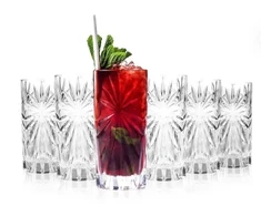 Krištolinės stiklinės RCR OASIS, 360 ml, 6 vnt