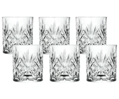 Crystal whiskey glasses RCR MELODIA OF TUMBLERS, 6 pcs. | Sourcing
