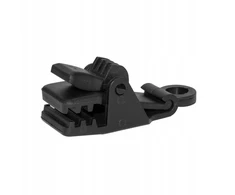 Krokodilo formos spaustukas Juodas (10 vnt.) BCK5-BK-L