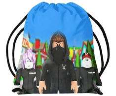 Kropa Dvipusis "roblox" "fullprint" maišelis mokyklai