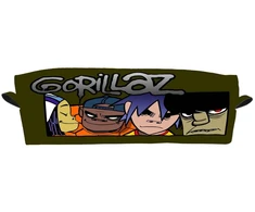 Kropa "gorillaz" pieštukinė - "fullprint" dizainas