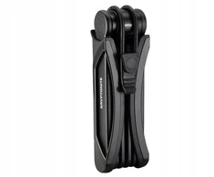 Kryptonite K004066 Sulankstama Dviračio Spyna, Juoda, 850mm