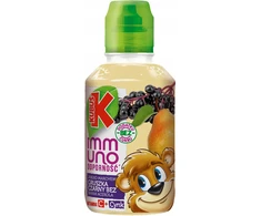 KUBUŚ IMMUNO SUICE Immunity Obuolys Morkos Juodasis Šeivamedžio uogos KRIAUŠYS ACEROLA 200ml
