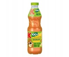 Kubuś Mikė bananų morkų obuolių sultys 850ml