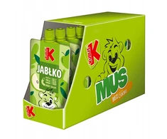 Kubuś Mikė Jabłko vaisių putėsiai, dėžutė 10x 200g