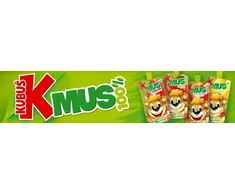 Kubuś Mikė mėlynių obuolių bananų putėsiai 12x100g