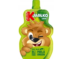 Kubuś Mikė obuolių-bananų vaisių putėsiai 100g