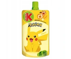 Kubuś Pokemon Fruit Mousse Mikės Pūkuotuko obuolių kriaušių bananas 100g