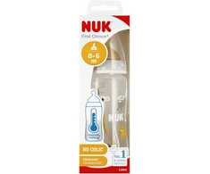 Kūdikio buteliukas su temperatūros kontrole Nuk First Choise, 0-6 mėn, 300 ml
