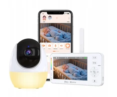 Kūdikių monitorius su 1080P WiFi kameros stebėjimo programėle