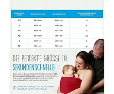 Kūdikių nešiojimo ryšio palaidinė Hoppediz Kangaroo Care M 38–40, ekologiška medvilnė