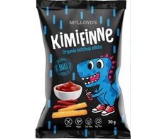 Kukurūzų traškučiai Kečupo lazdelės be glitimo 30 g Kimifinne Bio