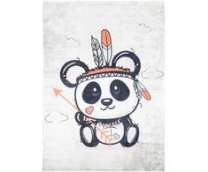 Kupdywan DYWAN ANTYPOŚLIZGOWY PRANIA Panda Indianin 120x170
