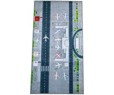 Kupdywan Dywan Dziecięcy Do Pokoju Lotnisko 160x230 Air Port Terminal Antypoślizgowy