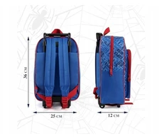 Kuprinė dziecięcy na kółkach Perletti Kids "Spiderman", 13244