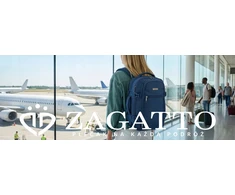 Kuprinė ZAGATTO 40x30x20 cm do samolotu Ryanair i Wizzair, kabinowy bagaż kelioninis