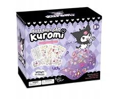 Kuromi beisbolo kepuraitės kūrybinis rinkinys dekoravimui + 3D lipdukai