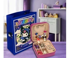 Kuromi &amp; Hello Kitty kūrybinis rinkinys – apyrankių kūrimas