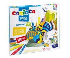 Kūrybinis 3D rinkinys CARIOCA Dramblys