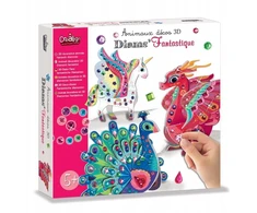 Kūrybinis deimantų išpjovų rinkinys Fairytale Creatures Crea Lign