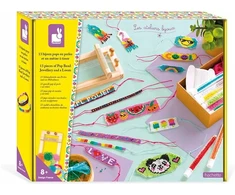 Kūrybinis Janod rinkinys papuošalams iš karoliukų kurti 8+ staklėmis