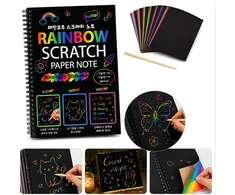 KŪRYBINIS RINKINYS – „Magic Scratch“ užrašų knygelė