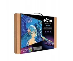 Kūrybinis rinkinys "MANGA" WATER 3D 30x40cm tapyba OKTO Priedai