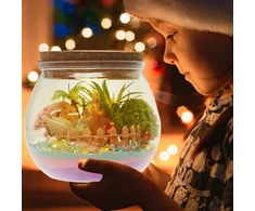 KŪRYBINIS RINKINYS MERGAITĖMS NAKTINIS LAMPAS KINETIC SAND DIY DOVANŲ