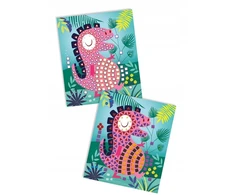 Kūrybinis rinkinys Mosaic Dinosaurs 4+, Janod
