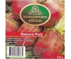 Kurzemes Seklas Pašarinių burokų sėklos 200g Rekord Poly/raudonos
