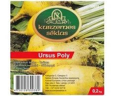Kurzemes Seklas Pašarinių burokų sėklos 200g Ursus Poly/geltonos