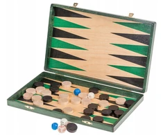 Kvadratas – medinis nardai 33 žalias – nardai – 335 x 205 mm